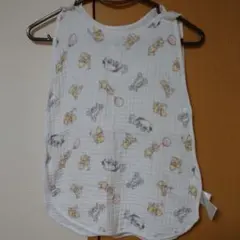 ディズニーベビー クマのプーさん ベビースリーパー 綿100%二重ガーゼ素材