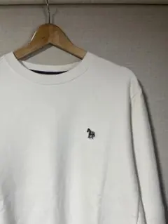 古着 paulsmith スウェット ポールスミス ワンポイント ゼブラ