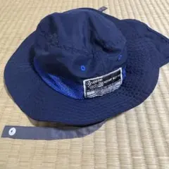 Breeze キッズ ハット 日よけ付き ネイビーのサムネイル