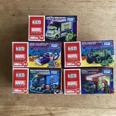 トミカMARVEL5点セット Amazon.co.jp: タカラトミー(TAKARA TOMY) 『 トミカ 建設車両セット5