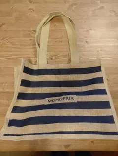 MONOPRIX トートバッグ ボーダー