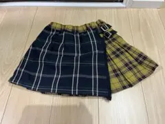 最終値下げ！【美品】チェックスカート130cm