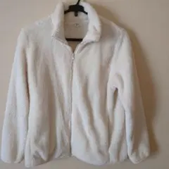 UNIQLO フリースジャケット XL クリーム色美品