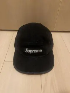 Supreme Suede Camp Cap スエード キャップ ブラック 黒 - メルカリ