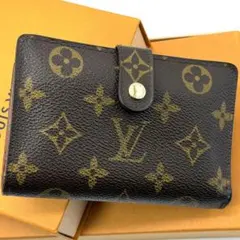 ルイヴィトン モノグラム ポルトモネ ビエ ヴィエノワ がま口 財布 二つ折り