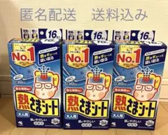 【新品未使用】小林製薬 熱さまシート 大人用 16枚入 ×3箱セットのサムネイル