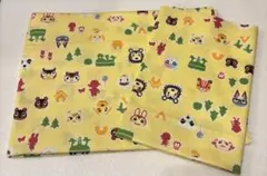 あつまれどうぶつの森 オックス生地 はぎれ 2枚
