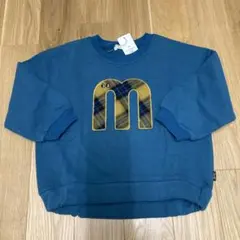 新品　CLOUDY FINE LATERトレーナー 110cm 青