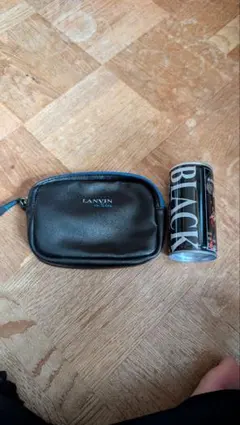 LANVIN en Bleu ランバンオンブルー ポーチ 小物入れ ブラック