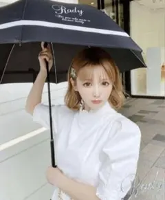 【大特価】超美品　Rady　ホテルシリーズ　ノベルティアンブレラ　ブラック　長傘