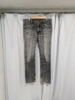 Numbernine ストレートデニム グレー ウォッシュ加工のサムネイル