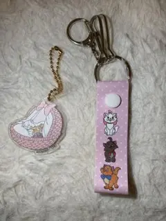 おしゃれキャット　マリー　キーホルダー/カチューシャホルダー　セット売り