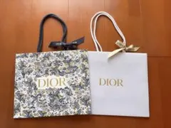 Dior ショップ袋 2点セット