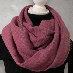 Glen prince グレンプリンス ウール チェック柄 大判ストール 美品