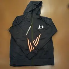 UNDER ARMOUR ネイビー フルジップパーカー 150