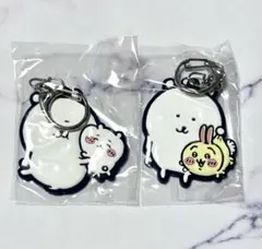 ちいかわ ナガノのくま ラバーキーホルダー ちいかわ うさぎ