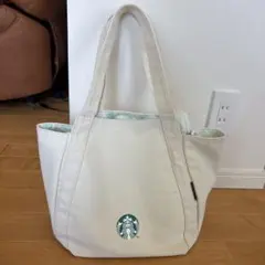 1回使用のみ　スターバックス トートバッグ アイボリー 2025