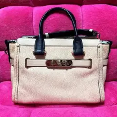 COACH スワッガー 2way仕様 ハンド、ショルダー バッグ