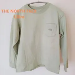 THE NORTH FACEノースフェイス 長袖カットソー 薄緑ライトグリーン