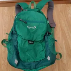 mont-bell 子供用リュック 緑色