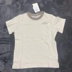popp パプ 新品Tシャツ 120サイズ クリーム色