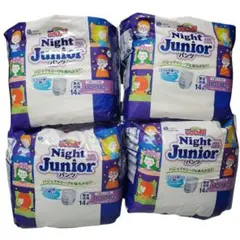 GOON Night Junior パンツ 110-140cm 4パック グーンのサムネイル