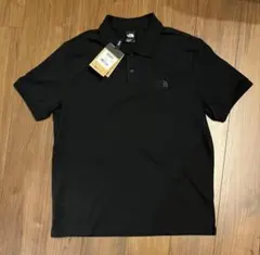 新品 ノースフェイス オールデイ クラシック ポロシャツ ブラック色