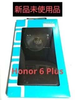 Honor 6 Plus 手帳型ケース ブラック 新品