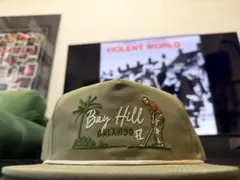 USA Arnold Palmer GOLF ゴルフ　キャップ　オリーブ