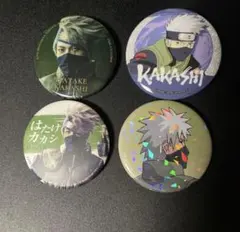 NARUTO ナルト EMOTIONS缶バッジ 4個セット はたけカカシ - メルカリ