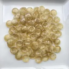 ボタン　15mm 80コ /ハンドメイド　リメイクまとめ手芸大量