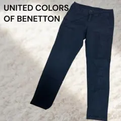 UNITED COLORS OF BENETTON メンズ チノパン ネイビー