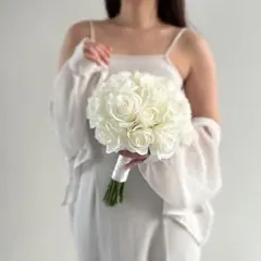 ウェディング ♡ クラッチブーケ アーティフィシャルフラワー 海外風♡