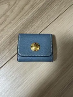 HERMES アラジフ 付箋ケース ポストイットカバー ブルー - メルカリ