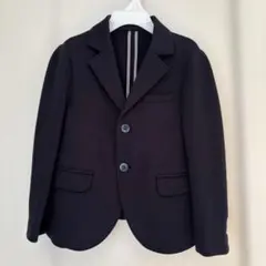 タルティーヌショコラ　ネイビーのブレザー　110 美品　トレーナー地