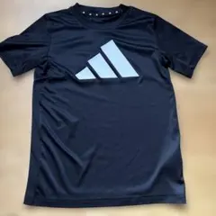 adidas AEROREADY 黒シャツ 140 速乾