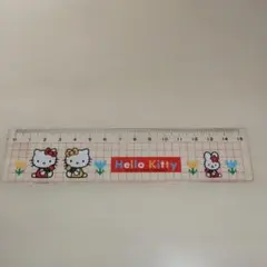 2000年当時物Hello Kitty 定規　文房具 昭和レトロ　希少　サンリオ