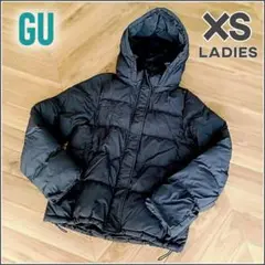 GU ヒートパデットブルゾン✨️美品 レディース XS フーディ フード 中綿