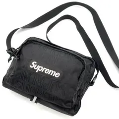 美品 Supreme シュプリーム 19SS ショルダーバッグ ブラック 総柄のサムネイル