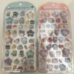 コットンパフィーシール　はぴだんぶい　キティ　正規品