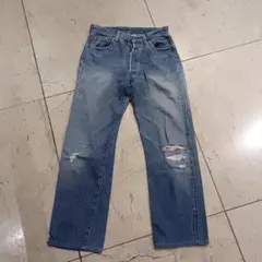 リーバイス 501 55501 BIG E セルビッチ 革パッチ W34 - メルカリ