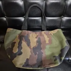 vanson トートバッグ カモフラージュ スエード切替 - メルカリ