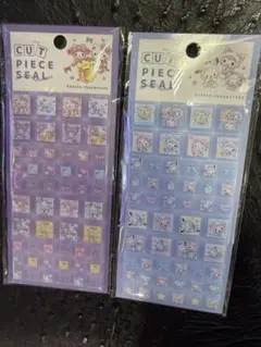 正規品　サンリオキャラクターズベビー カットピースシール2枚セット タイルシール