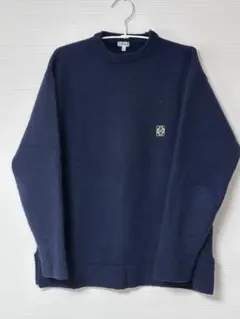 LOEWE ネイビー ニットセーター