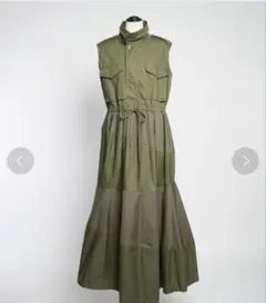 poppy あさぎーにょ military flare tunic - メルカリ