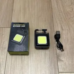 未使用 LEDライト 投光器 COBライト USB充電 懐中電灯 屋外照明