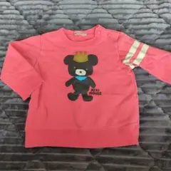 MIKI HOUSE クマ トレーナー