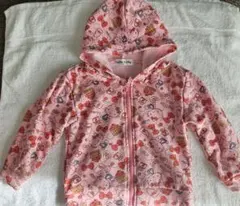 Hello Kitty フード付きパーカー ピンク