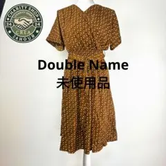 cr156未使用品　Double Nameワンピース　モカカラーのサムネイル