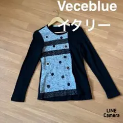 Veceblue イタリー薄手ウールニット　L.